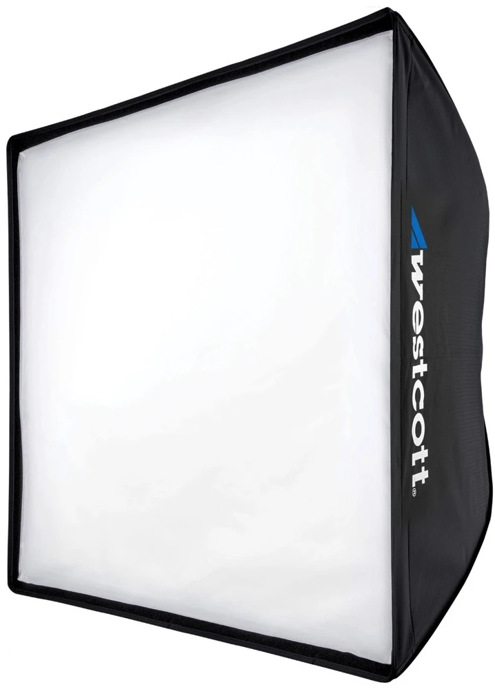 Apšvietimo Modifikatorius - Westcott Rapid Box Switch 3x3 Softbox, Patvarus Aliuminio Rėmas, Neutralus Difuzinis Audinys, Juodas