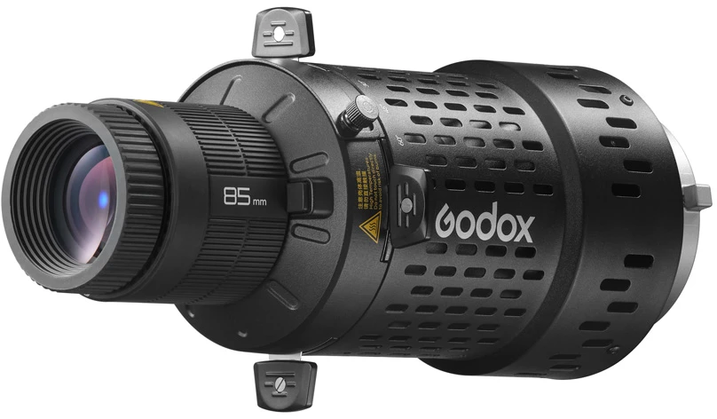 Apšvietimo priedas - Godox Bowens Mount Flash Light Projection Attachment 85mm Lens