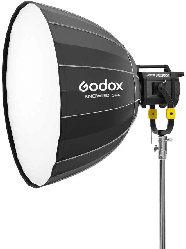 Apšvietimo priedas - Godox GP4 parabolinis minkštas dėžė 120cm MG1200Bi modeliui