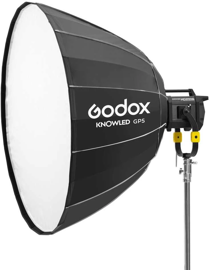 Apšvietimo priedas - Godox GP5 parabolinis minkštas dėžė 150cm MG1200Bi LED šviesai