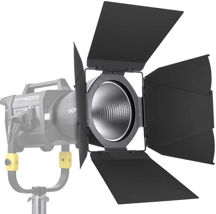 Apšvietimo priedas - Godox GR30B Barndoor for GR30 Reflector Juodas