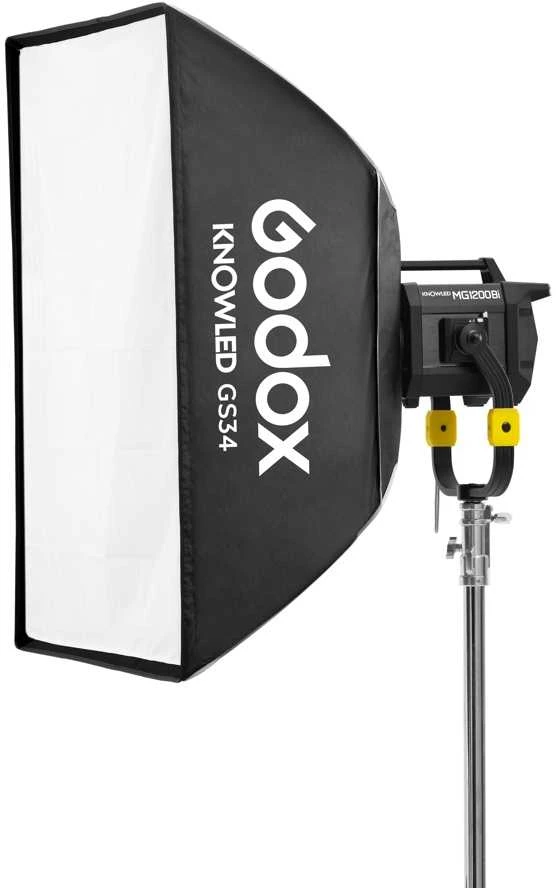 Apšvietimo priedas - Godox GS34 Softbox 90x120 MG1200Bi dviejų spalvų LED šviesai