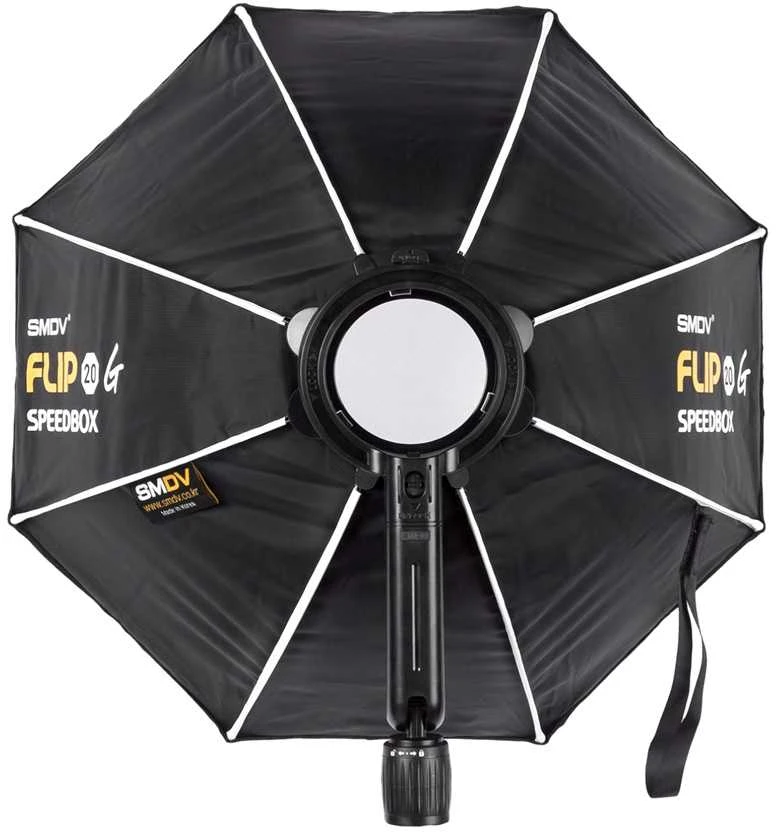 Apšvietimo priedas - SMDV Speedbox Flip20G 45cm aštuonkampis minkštas dėžė su difuzoriais