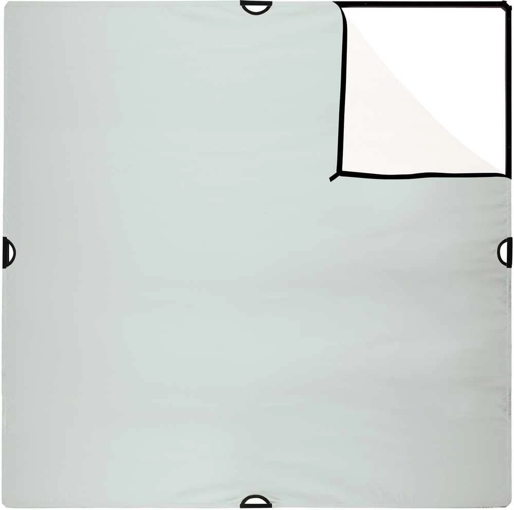 Apšvietimo priedas - Westcott Scrim Jim Large Bounce Fabric (1.8 x 1.8m, Sidabrinis/Baltas)