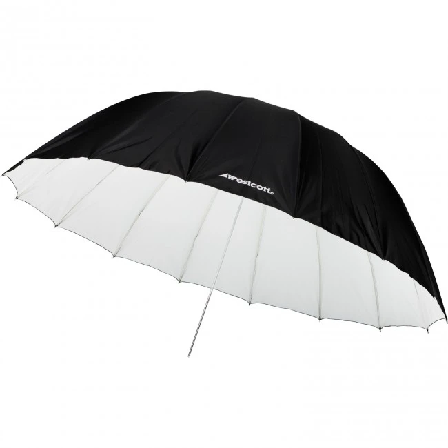 Apšvietimo skėtis - Westcott 7' Parabolinis Softbox 180cm Baltas/Juodas
