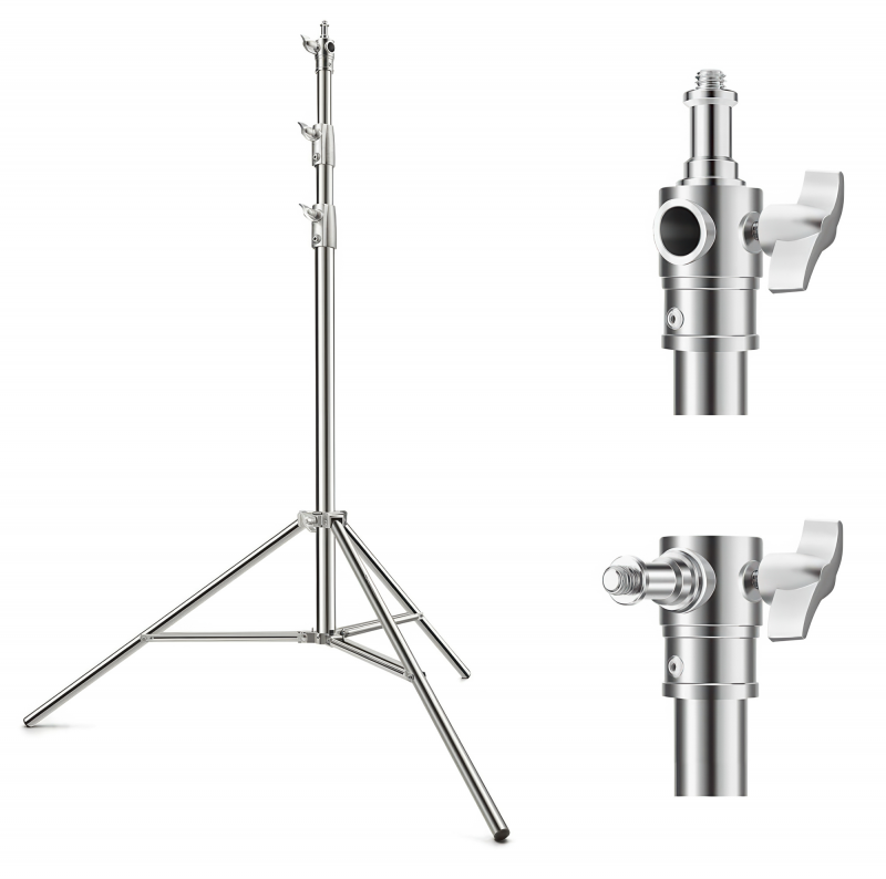 Apšvietimo stovas - K&F Concept KF34.044 280cm 10kg nerūdijančio plieno