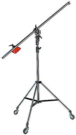 Apšvietimo stovas - Manfrotto LIGHT BOOM 35 su stovu ir ratais
