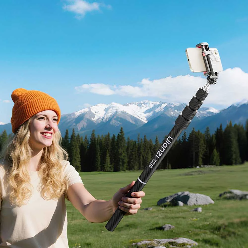 Apšvietimo stovas - Ulanzi T230 Light Stand Pro (anglies pluoštas, 230 cm, 5kg)