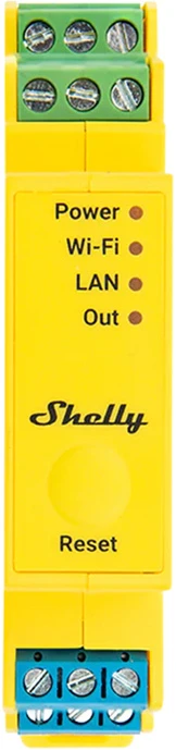 Shelly Pro RGBWW PM LED valdymo modulis (LAN, WiFi, Bluetooth)