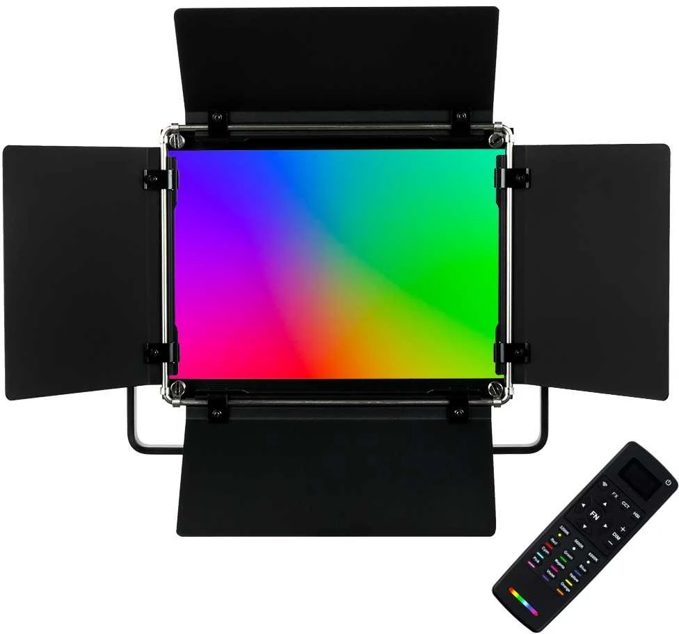 Aputure LED Šviesa - MOBULA 216 RGB LED 2500-8500K su Belaidžiu Nuotolinio Valdymo Pultu