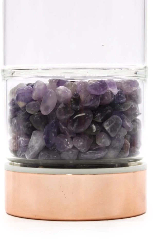 Arbatos Buteliukas - Ancient Wisdom Ametistinis Stiklas, 500 ml