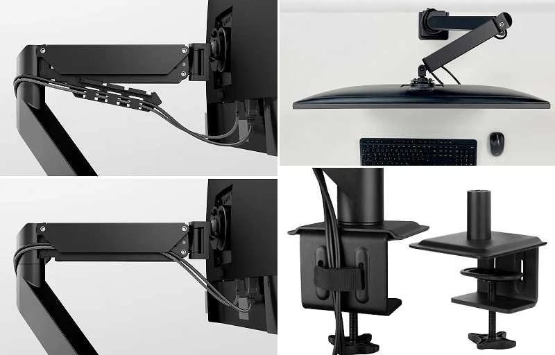 ARCTIC X1-3D 40"-43" monitoriaus spyruoklinis laikiklis