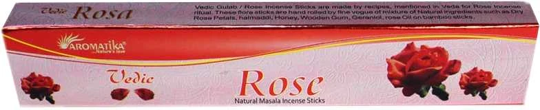Smilkalų Rinkinys - Aromatika Vedic Rose Natūralūs 15 g