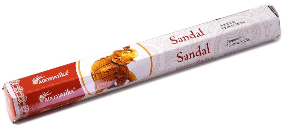 Natūralūs sandalmedžio smilkalai lazdelėmis Aromatika, 20 g