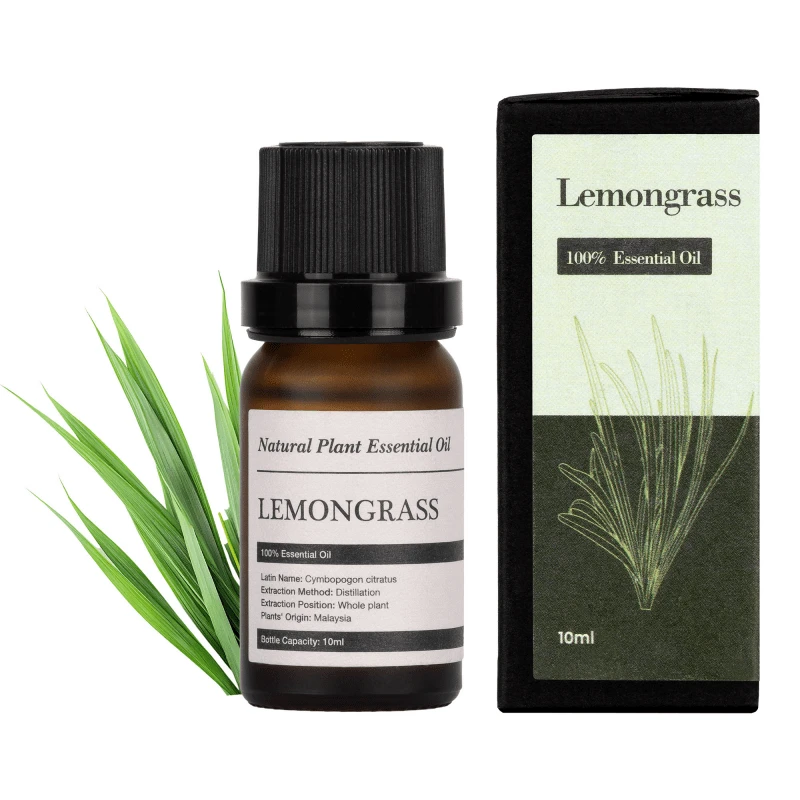 Aromatiniai aliejai - Humanas Natural Scents Lemongrass 10 ml Citrus Aroma