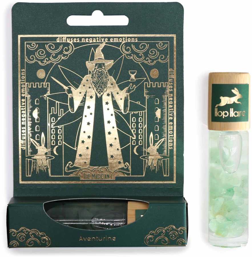 Hop Hare The Magician rutulinis eterinis aliejus su aventiurinu – mėtos & laimo