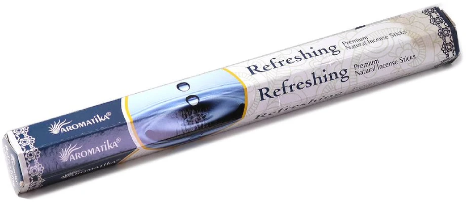 Aromatika Natūralūs smilkalai „Refreshing“ – aromatinės lazdelės be anglies 20 g