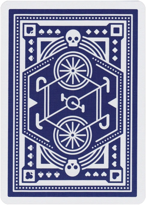 Art Of Play Dkng Mėlyna Wheel Kortos