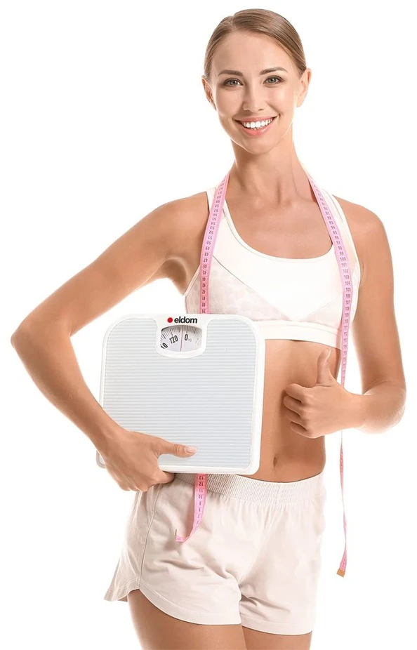 ELDOM PERSONAL MECHANICAL SCALE BR2016B Baltas