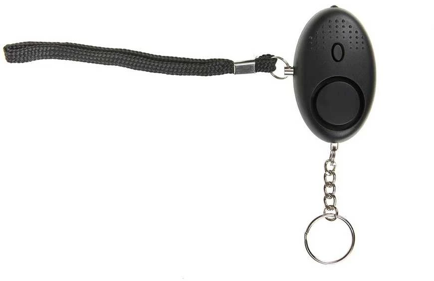 Asmeninė signalizacija GUARD SCORPION sirena 120 dB LED žibintuvėlis Juodas (YC-003-BL)