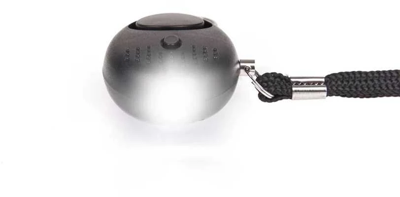 Asmeninė signalizacija GUARD SCORPION sirena 120 dB LED žibintuvėlis Juodas (YC-003-BL)