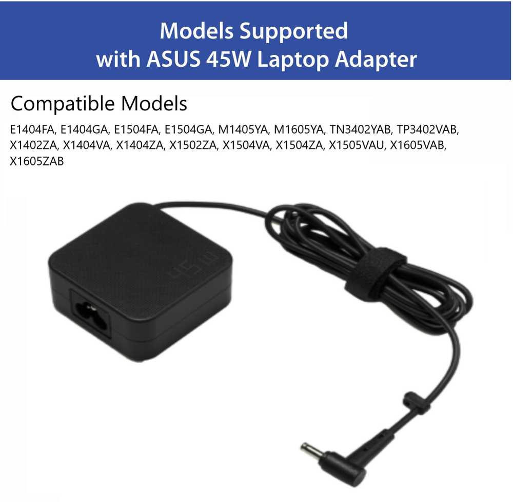 ASUS 45W DC įkroviklis AD45-00B-45 ( 4.5mm antgalis su adata )