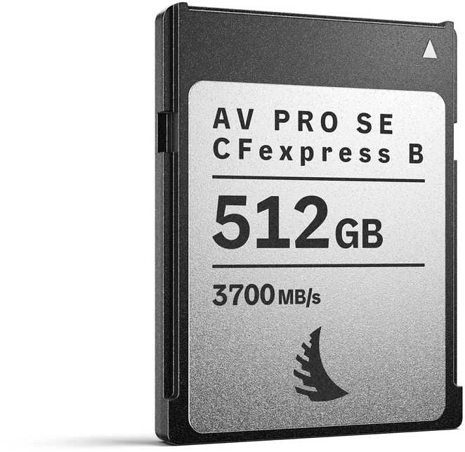Angelbird Technologies Atminties kortelė - Angelbird AV PRO CFexpress SE 4.0 512GB 3700MB/s skaitymas 1100MB/s rašymas