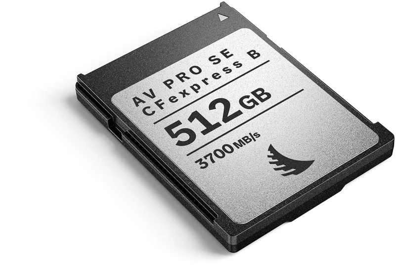 Angelbird Technologies Atminties kortelė - Angelbird AV PRO CFexpress SE 4.0 512GB 3700MB/s skaitymas 1100MB/s rašymas