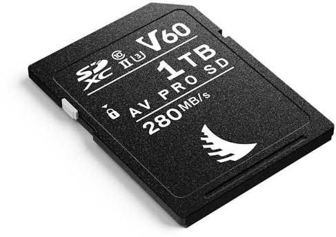Atminties kortelė - Angelbird AV PRO SD 1TB V60 UHS-II 4K vaizdo įrašymui
