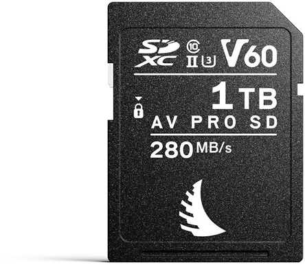 Atminties kortelė - Angelbird AV PRO SD 1TB V60 UHS-II 4K vaizdo įrašymui