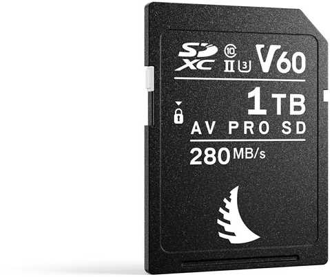 Atminties kortelė - Angelbird AV PRO SD 1TB V60 UHS-II 4K vaizdo įrašymui