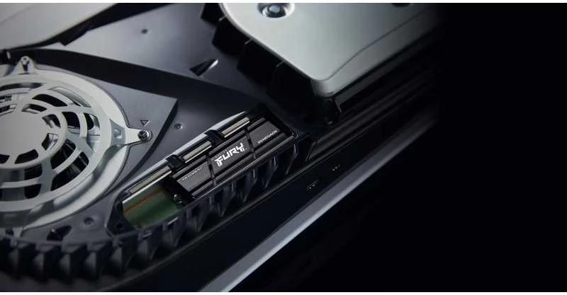 Atminties kortelė - Kingston Fury Renegade 2TB PCIe 4.0 NVMe 7300MB/s Juoda