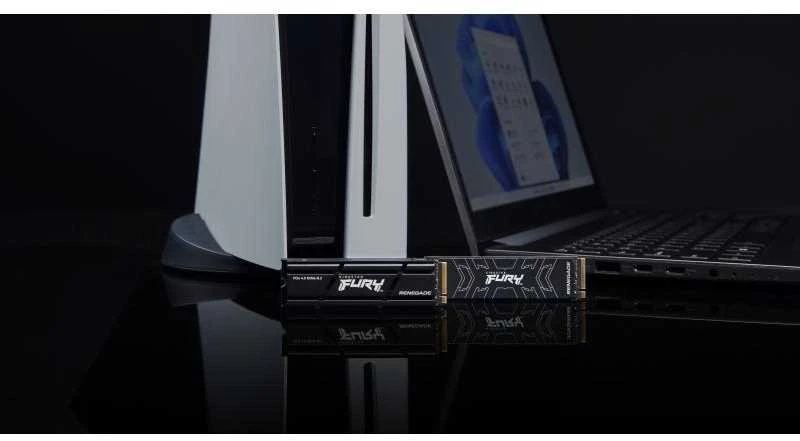 Atminties kortelė - Kingston Fury Renegade 2TB PCIe 4.0 NVMe 7300MB/s Juoda