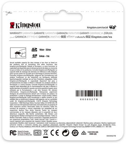 Atminties kortelė KINGSTON 512GB SDXC Canvas Select Plus 100R C10 UHS-I U3 V30