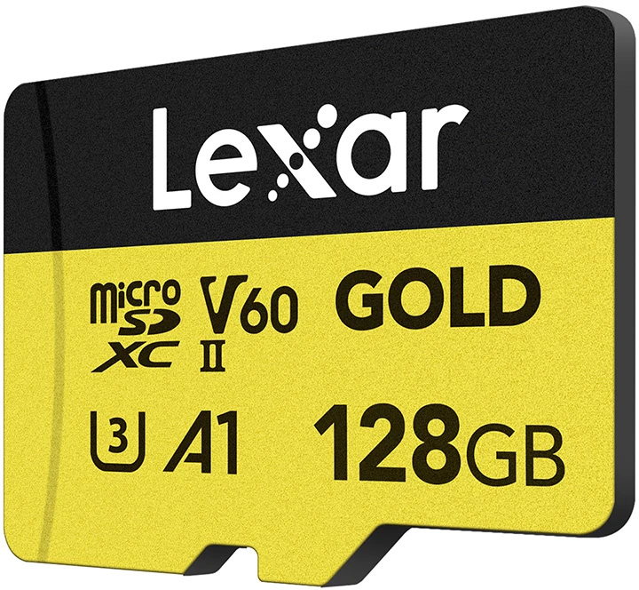 Atminties kortelė Lexar GOLD Micro SDXC 128GB