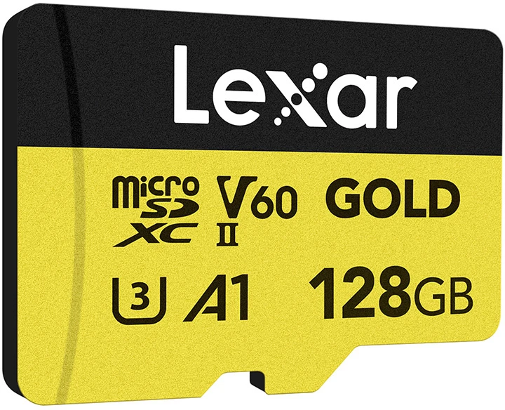 Atminties kortelė Lexar GOLD Micro SDXC 128GB