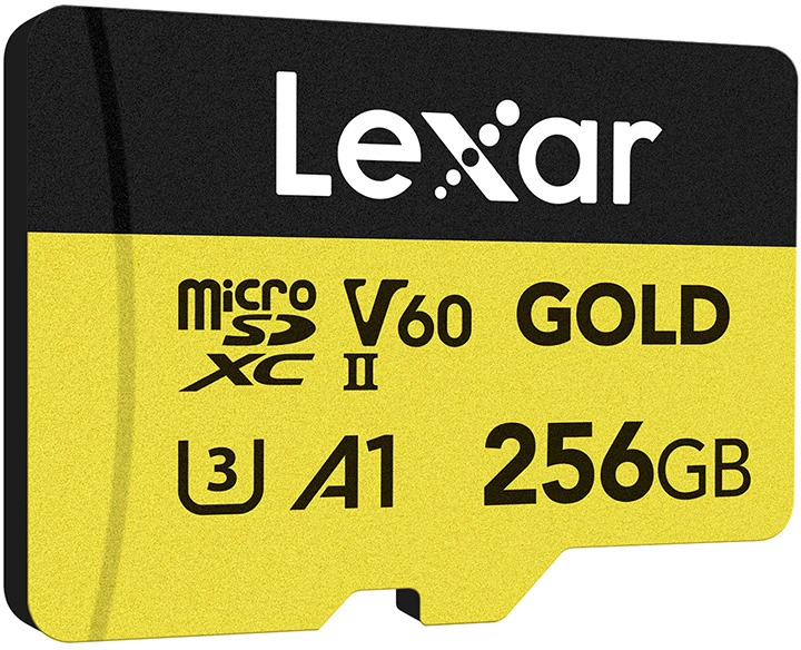 Atminties kortelė LEXAR MICROSD GOLD UHS-II, R280/W100 C10/A1/U3 (V60) 256 GB