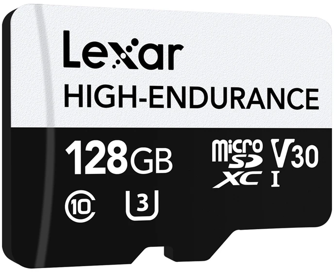 Lexar | Flash atminties kortelė | Didelės talpos | 128 GB | Micro SDHC | Flash atminties klasė UHS-I