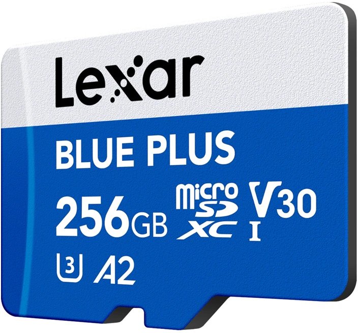„Lexar Micro SDXC“ atminties kortelė, 256 GB (SD3.0)