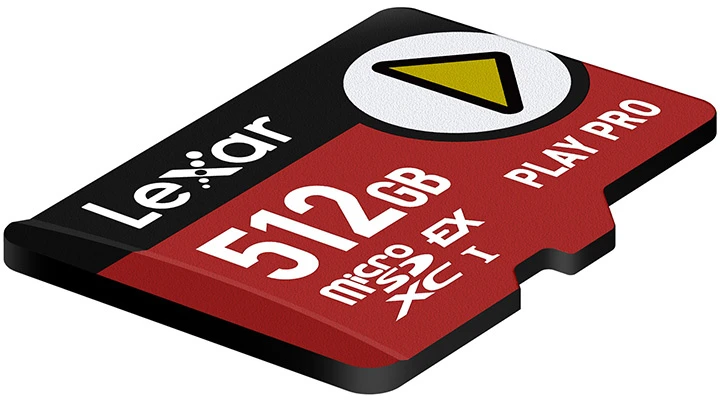Lexar PLAY Pro Micro SD Express 7.1 512 GB atminties kortelė