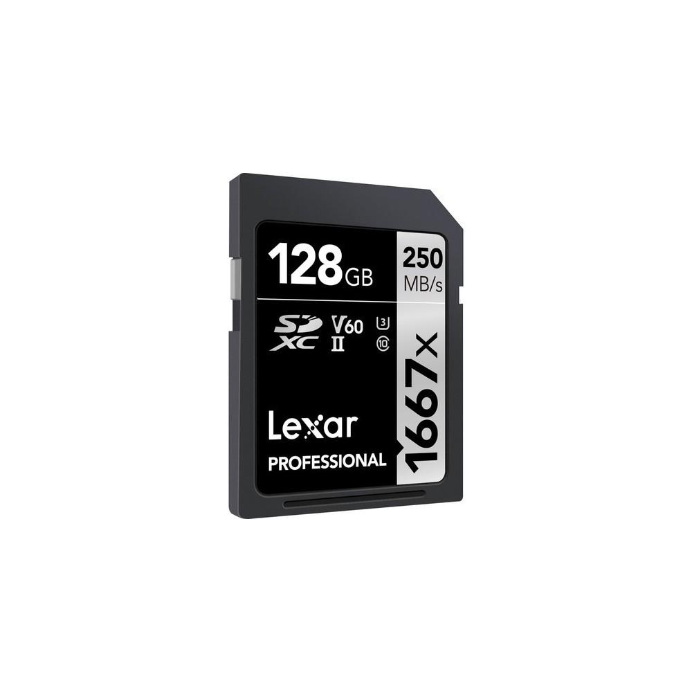 Atminties kortelė LEXAR PROFESSIONAL SDHC / SDXC 1667X UHS-II 128GB