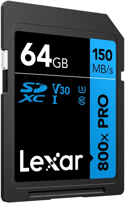 Lexar | Atminties kortelė | Professional 800x PRO | 64 GB | SDXC | Flash atminties klasė UHS-I