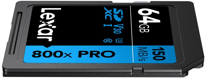Lexar | Atminties kortelė | Professional 800x PRO | 64 GB | SDXC | Flash atminties klasė UHS-I
