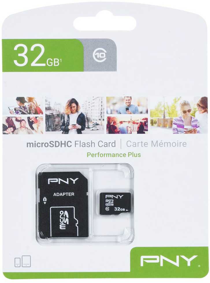 Atminties kortelė Mikro SD Kortelė - PNY 32GB Class 10