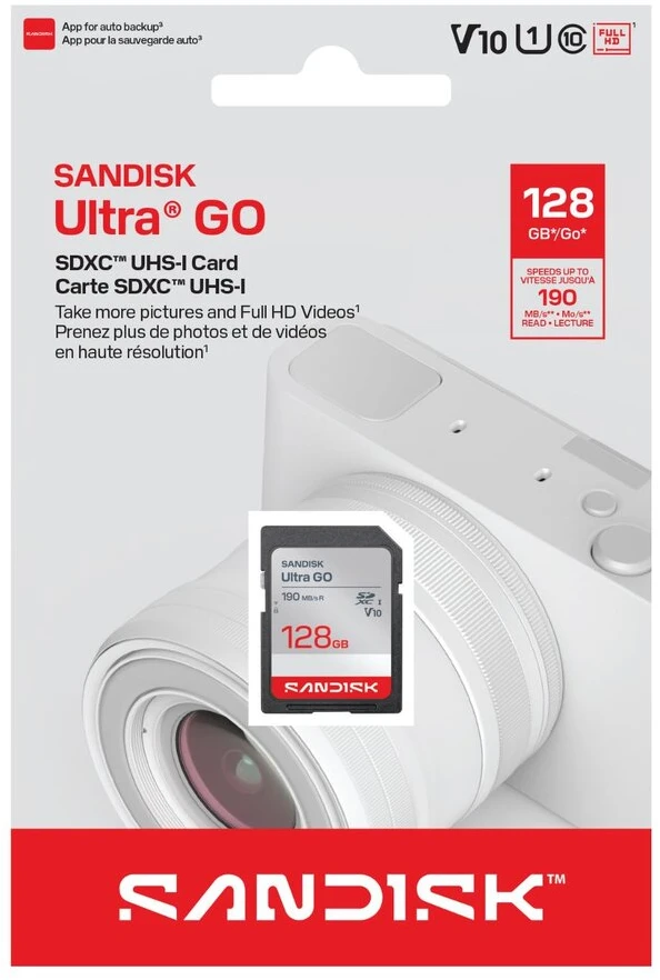 SanDisk Ultra GO 128 GB SDXC UHS-I