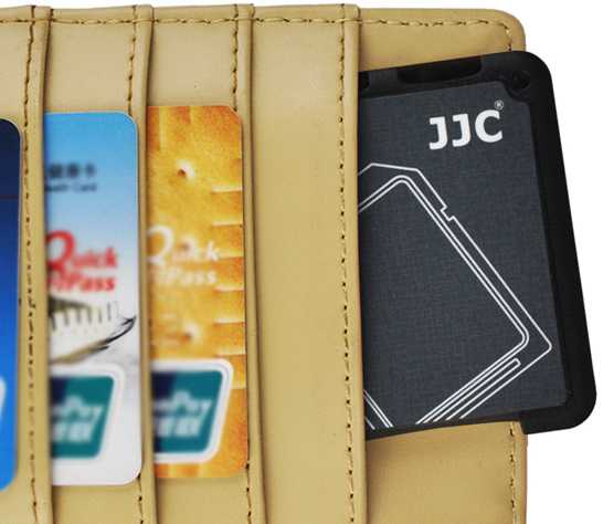 JJC PudeŁko / FuteraŁ / Dėklas Na Kortos Sd / Microsd - Juoda