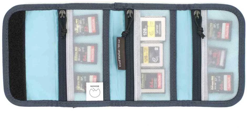Atminties kortelės laikiklis - Shimoda Card Wallet SD Compact Durable Mėlyna