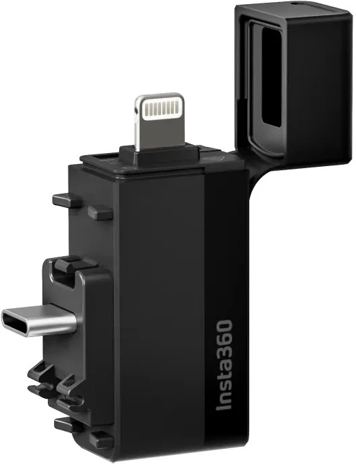 Atminties kortelių skaitytuvas - Insta360 X3 Greitasis Skaitytuvas, USB-C „Lightning“