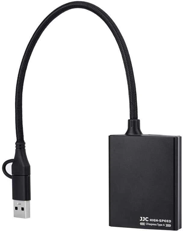 Atminties kortelių skaitytuvas - JJC CR CFA Juodas CFexpress Type A 10Gbps USB 3.2 Gen2