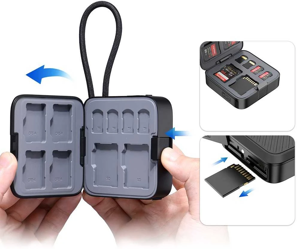 Atminties Kortelių Skaitytuvas - Ulanzi CRC10 CF Express Type-A, SD, Micro SD, USB-C 3.0